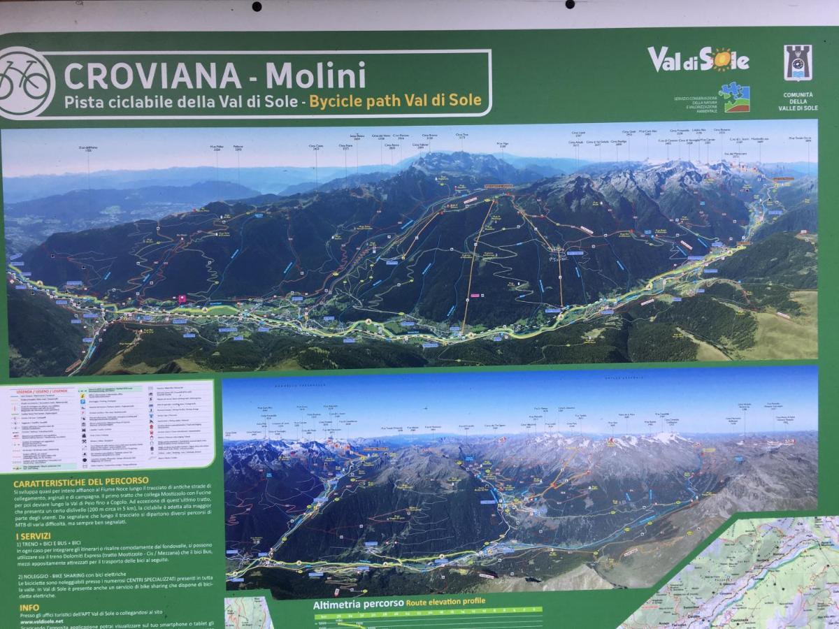 Angeli Dolomiti House Apartment Croviana Bagian luar foto